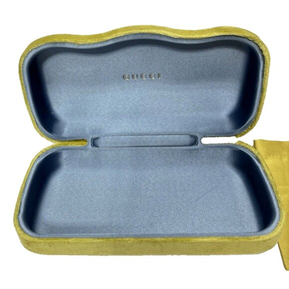 GUCCI Oversized XL Felt Sunglasses Case with Cleaning Cloth & Bag - Authentic - Picture 5 of 14